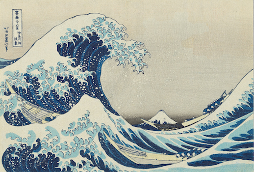Katsushika Hokusai / Under the Wave off Kanagawa (‘The Great Wave’), from Thirty-six Views of Mt. Fuji (Fugaku sanjūrokkei) / HAGI URAGAMI MUSEUM (Uragami collection)